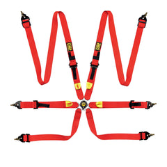 OMP First 2" 6 Point Harness - FIA Approved
