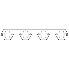 Cometic Ford 302/351 Small Block V8 .094in HTG Exhaust Manifold Gskt Set-1.750in x 1.250in Oval Port
