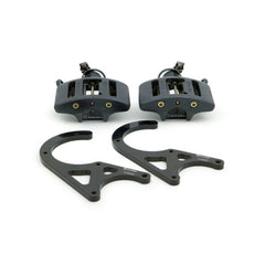 بريمبو 01-02 Viper RT-10/GTS/92-00 Viper RT-10/GTS GT خلفي BBK 1 مكبس مصبوب 2 قطعة فرامل يد - أسود