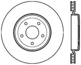 StopTech Power Slot 06-10 Corvette (Z06) / 10 Corvette Grand Sport Rear Right Slotted CRYO Rotor