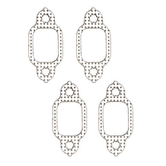 مجموعة مشعب عادم ديزل كوميتيك دودج كومينز 3.9 لتر 4BT 4 أسطوانات - عبوة من 4 قطع