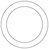 Cometic Ford 59A Flathead V8 .060in KF Oil Drain Plug Gasket - 1938