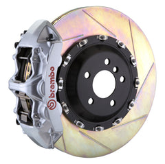 إطارات Brembo 10-19 Ghost Front GT BBK 6 Piston Cast 411x34 2pc Rotor Sloted Type 1-Silver