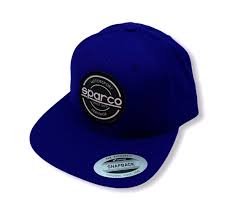 Sparco Cap S-Patch Snapback Blue