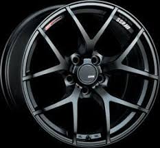 SSR GTV03 18x8.5 5x114.3 40mm Offset Flat Black Wheel 05-07 STI / 11+ tC