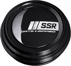 SSR Racing Sports Inspired Center Cap Aluminum B-Type Low - Black