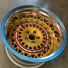 SSR Formula Aero Mesh 16X7.0 +32 Offset 4x100 Gold Wheel (S/O - NO CANCEL)