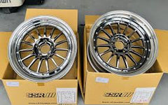 SSR Professor TF1 19x11.5 +05 SL 5/114.3 Super Black Coat(SBC) Wheel (SPECIAL ORDER-NO CANCELLATION)