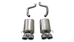 كورسا 09-13 شيفروليه كورفيت (C6) 6.2 لتر مصقول Xtreme Axle Back Exhaust مع أطراف 4.5 بوصة