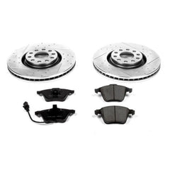 Power Stop 05-09 Audi A4 Front Z23 Evolution Sport Brake Kit