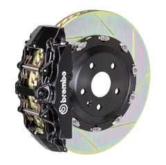 بريمبو 02-05 سلسلة 7 (حتى 3/5 إنتاج) Fr GT BBK 8Pis Cast 380x34 2pc Rotor Slotted Type1-Black