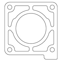 Cometic Ford 302 5.0L .031in Fiber Throttle Body Gasket - 1986-1993