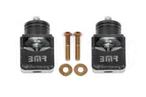 BMR Chevy SS and Pontiac G8 Motor Mount Kit (Solid Bushings) Black Hammertone