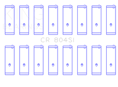 King Ford 260CI/289CI/302 5.0L Windsor Connecting Rod Bearing Set