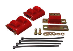 Energy Suspension 73-92 Chevrolet Camaro Red Motor and Transmission Mounts; Zinc Finish