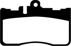 وسادات الفرامل الأمامية من Redstuff لسيارة Lexus LS430 4.3 EBC 01-06