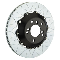 أقراص فرامل خلفية مكونة من قطعتين مقاس 350x28 من Brembo 05-11 997 GT3 Cup ذات دوارين من النوع المشقوق 3 قطع