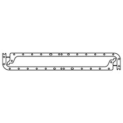 Cometic Jaguar XK6 .060in AFM Oil Pan Gasket Set - Side Rails Only