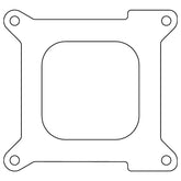 Cometic NASCAR 4 Barrel .047in Fiber Carburetor/Throttle Body Mounting Gasket - Open Plenum