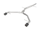 aFe 17-19 Audi A4 (L4-2.0L) MACH Force-Xp Stainless Steel Axle-Back Exhaust System - Carbon Tip