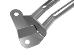 دعامة تعليق أمامية أنبوبية فولاذية باللون الرمادي المعدني من aFe CONTROL 20-22 Ford Explorer L4 2.3L (t)