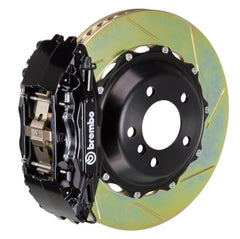 بريمبو 03-06 G35 سيدان/03-08 350Z Fr GT BBK 4 Pist Cast 2pc 332x32 2pc Rotor Sloted Type1-Black