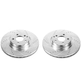 Power Stop 07-09 Mercedes-Benz E350 Front Evolution Drilled & Slotted Rotors - Pair