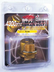 Project Kics Toyota/Daihatsu/Nissan Red Magnetic Drain Bolt - M12X1.25