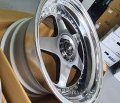SSR Professor SP6 18x9.5 +22 MD 5/112 & 5/114.3 Titan Silver Wheel *SPECIAL ORDER-NO CANCELLATION*