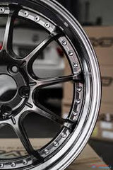 SSR Professor SP5 18x9.5 / +30 NR / 5x114.3 - Super Black Coat Wheel