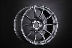 SSR GTX01 18x9 5x100 52mm Offset Dark Silver Wheel (S/O, No Cancellations)