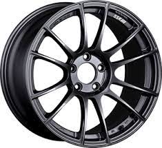SSR GTV02 17x7.0 5x114.3 42mm Offset Flat Black Wheel