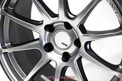 SSR GTV02 18x8.5 5x114.3 40mm Offset Glare Silver Wheel