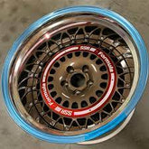 SSR Formula Aero Mesh 16X7.0 +32 Offset 4x100 Gold Wheel (S/O - NO CANCEL)