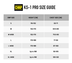 OMP KS-1 Pro Body Protection - FIA Approved
