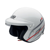 OMP J-R Hans Open Face Helmet - FIA Approved