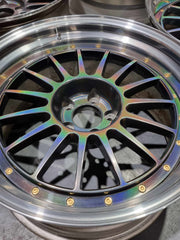 SSR Professor TF1R 16x9.0 / +19 NR / 4x100 - Spectrum Silver