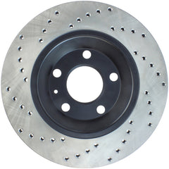 StopTech 04-09 Audi S4 Rear Left Drilled Rotor
