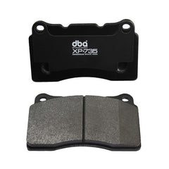 وسادات فرامل أمامية XP Performance من طراز DBA 15-19 Ford Mustang GT (بدون حزمة Performance/قرص أمامي مقاس 352 مم)