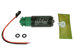 مجموعة مضخة الوقود AEM 340LPH مقاس 65 مم مع خطافات التثبيت - متوافقة مع الإيثانول