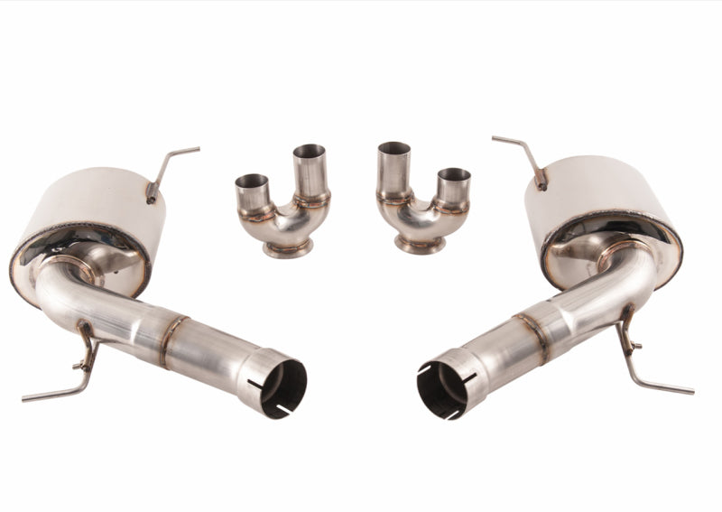 AWE Tuning BMW F10 M5 Touring Edition Axle-Back Exhaust Tips Chrome Silver