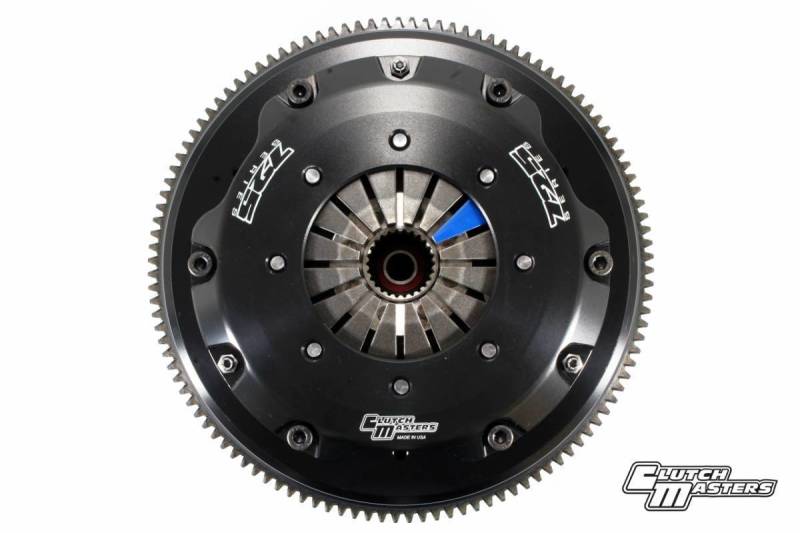 مجموعة قابض Clutch Masters 11-15 BMW 335 3.0L N55 Twin-Disc (Race/Street) مع دولاب الموازنة المصنوع من الألومنيوم
