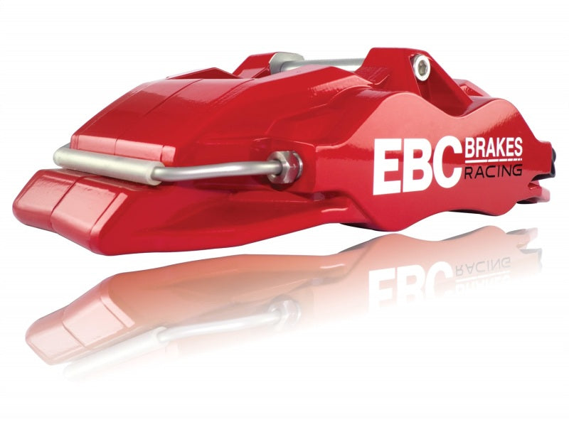 EBC Racing 05-11 Ford Focus ST (Mk2) أمامي أيمن Apollo-4 أحمر الفرجار