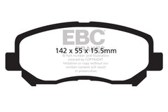 وسادات الفرامل الأمامية EBC 12+ Mazda CX-5 2 Redstuff