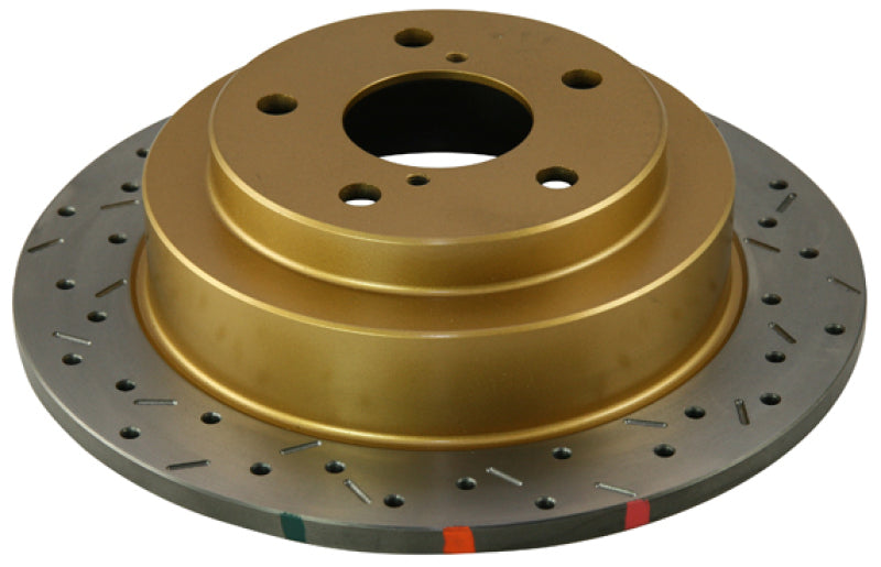 DBA 02-06 WRX / 98-07 Impreza 2.5L RS دوار خلفي مثقوب ومشقوق من سلسلة 4000