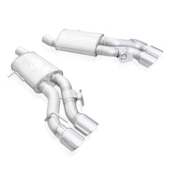 Stainless Works 2016-18 Cadillac CTS-V Sedan Axle Back System Dual-Mode Turbo Mufflers 4in Tips