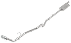 إطار aFe Apollo GT Series 2.5in 409SS 20-21 Jeep Gladiator (JT) V6-3.6L - طرف مصقول