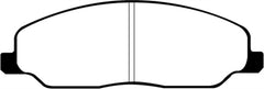 EBC 05-10 Ford Mustang 4.0 Greenstuff Front Brake Pads
