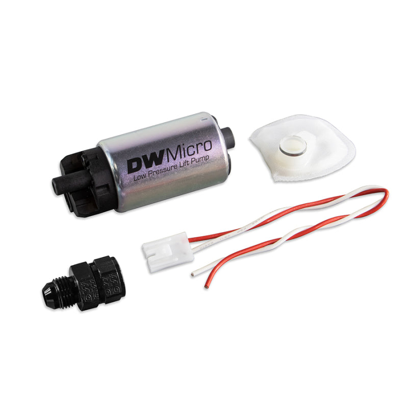 مضخة الوقود ذات الضغط المنخفض DW Micro Series -6AN 210lph من DeatschWerks
