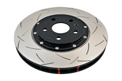 DBA 2010+ Camaro V8 SS Front Sloted 5000 Series 2 Piece Rotor Assembled with Black Hat